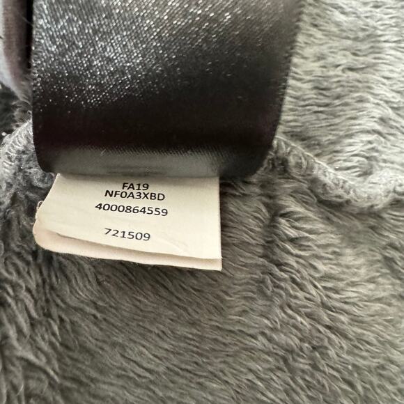 The North Face Women's Osito Fleece Charcoal Jacket Women's Size M - Picture 8 of 10